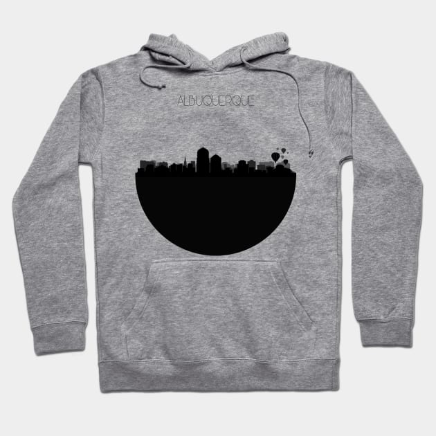 Albuquerque Skyline Hoodie by inspirowl